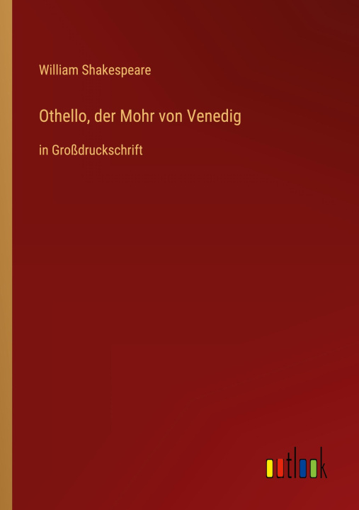 Knjiga Othello, der Mohr von Venedig William Shakespeare