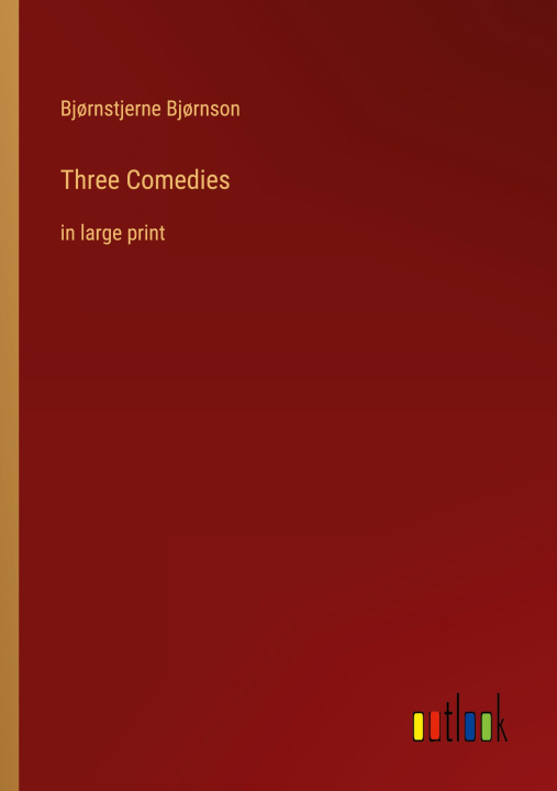 Knjiga Three Comedies Bjørnstjerne Bjørnson