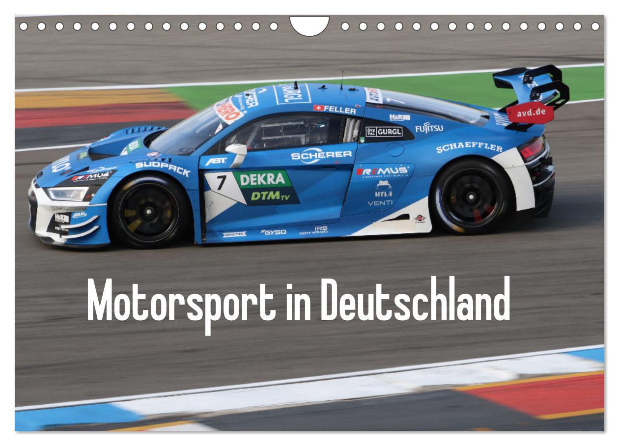 Calendar / Agendă Motorsport in Deutschland (Wandkalender 2024 DIN A4 quer), CALVENDO Monatskalender Thomas Morper