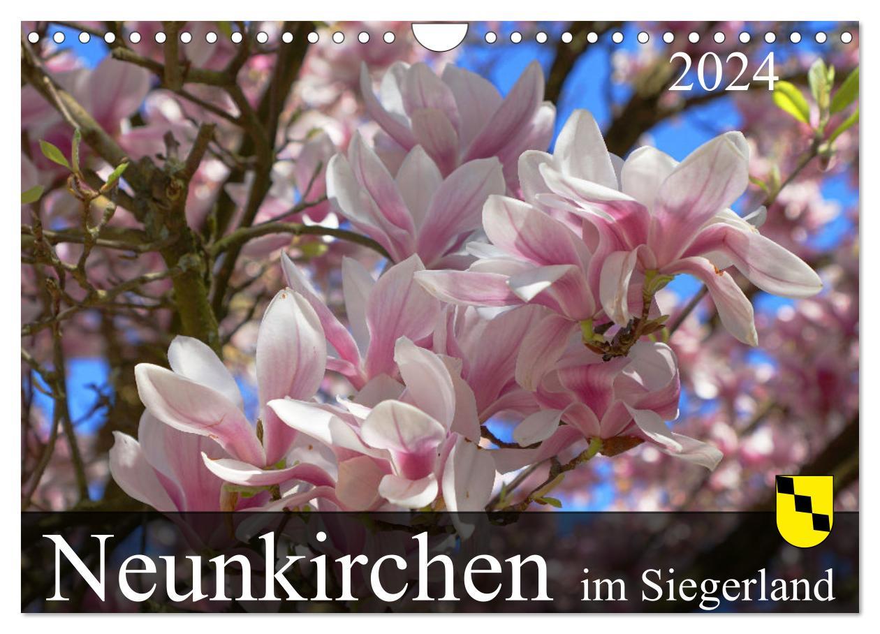 Calendar/Diary Neunkirchen im Siegerland (Wandkalender 2024 DIN A4 quer), CALVENDO Monatskalender 