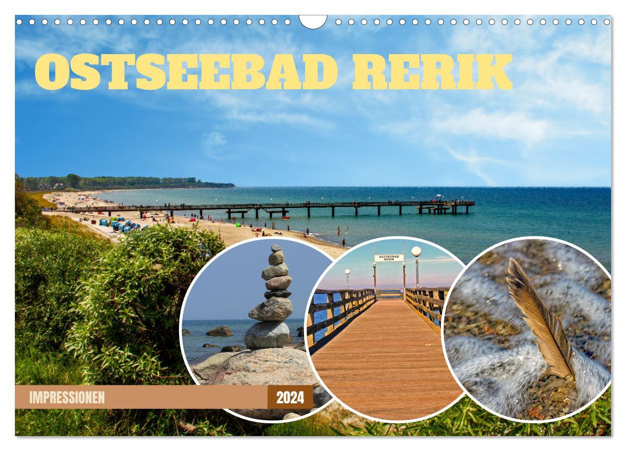 Calendar / Agendă Impressionen Ostseebad Rerik (Wandkalender 2024 DIN A3 quer), CALVENDO Monatskalender 