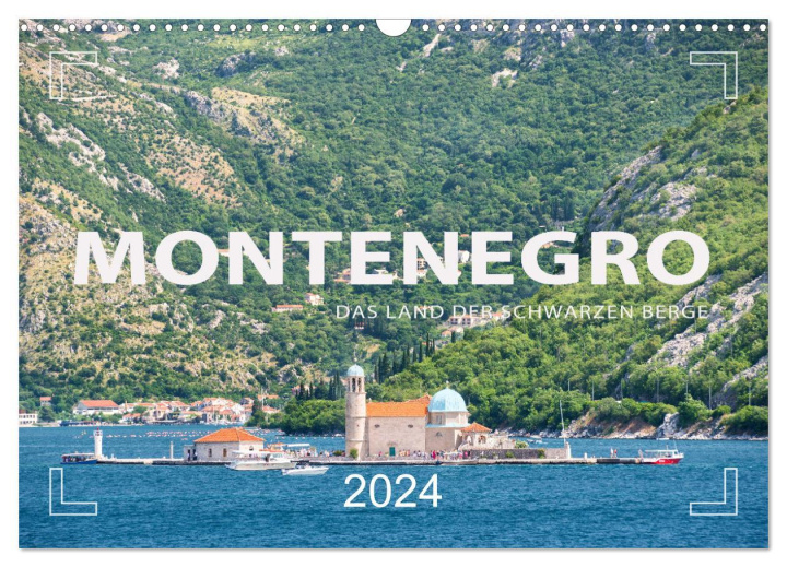 Calendar / Agendă Montenegro - Das Land der schwarzen Berge (Wandkalender 2024 DIN A3 quer), CALVENDO Monatskalender 