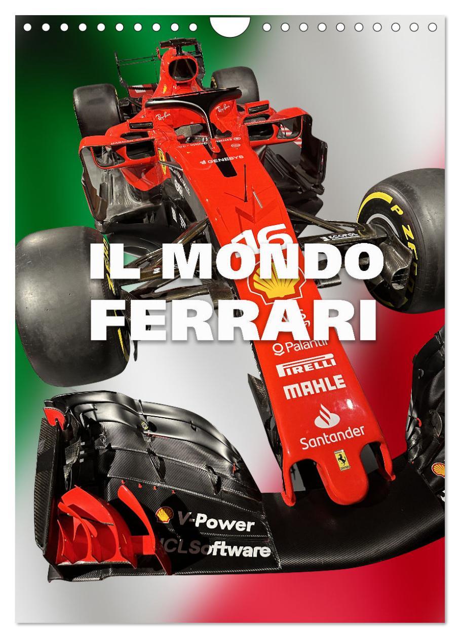 Naptár/Határidőnapló Il Mondo Ferrari (Wandkalender 2024 DIN A4 hoch), CALVENDO Monatskalender 
