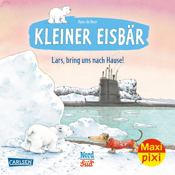 Kniha Maxi Pixi 332: VE 5 Kleiner Eisbär: Lars, bring uns nach Hause! (5 Exemplare) Hans De Beer