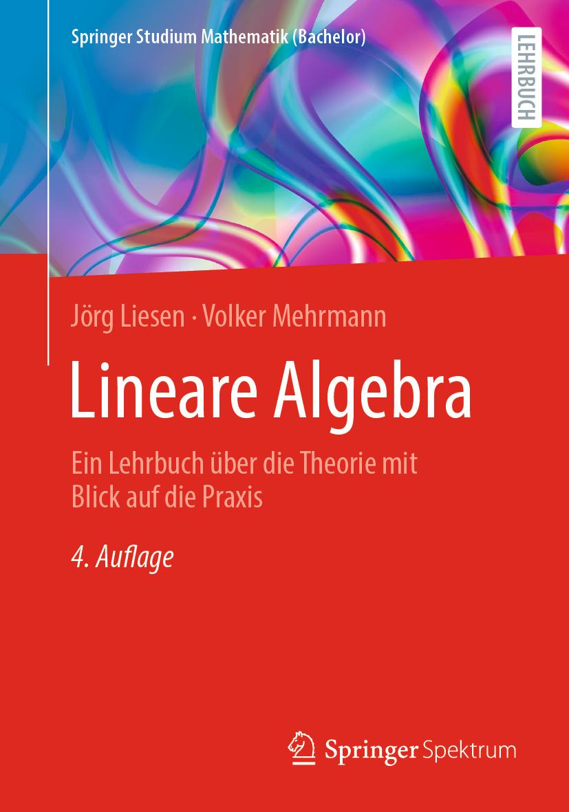 Book Lineare Algebra Volker Mehrmann