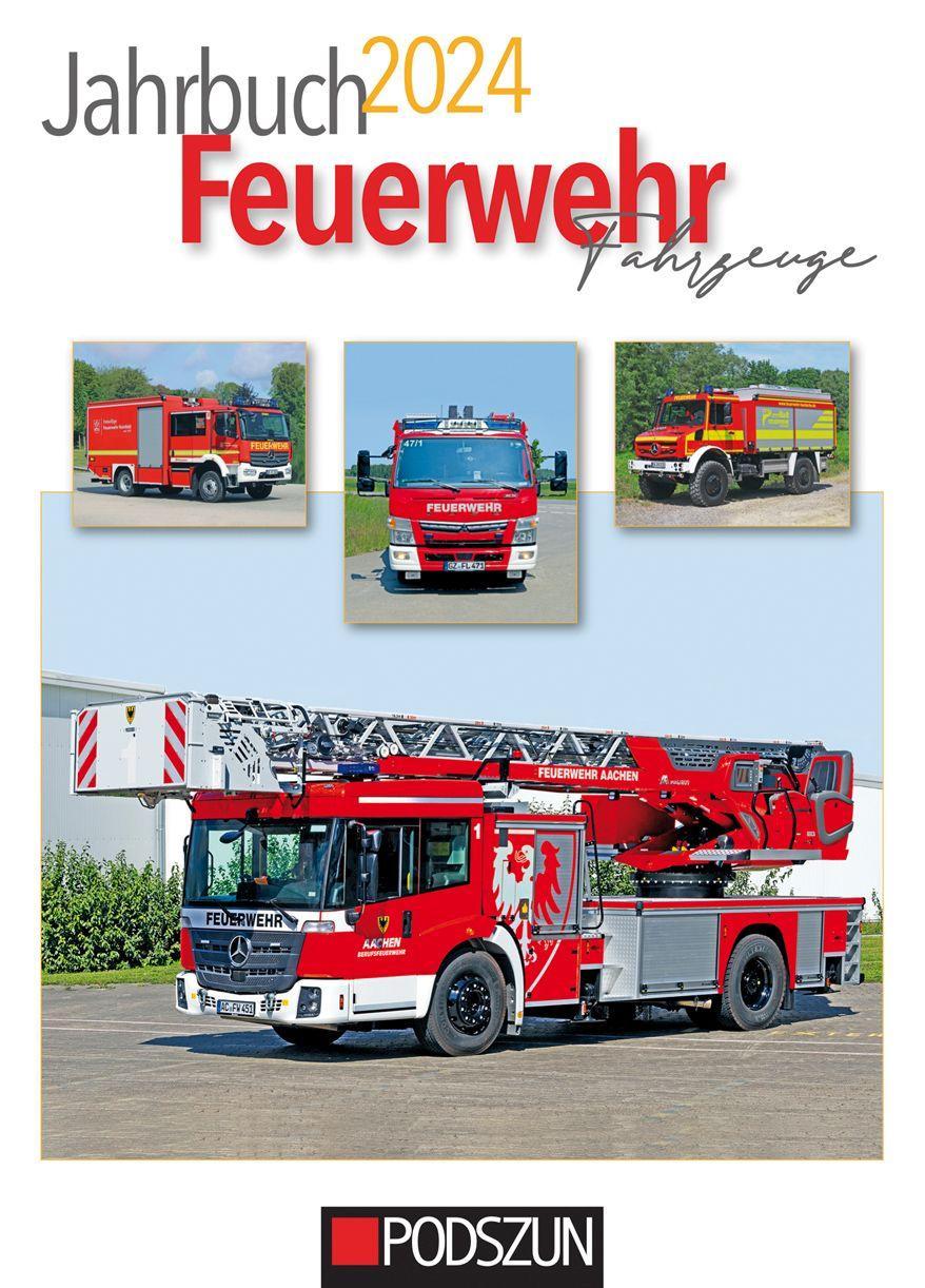 Книга Jahrbuch Feuerwehrfahrzeuge 2024 