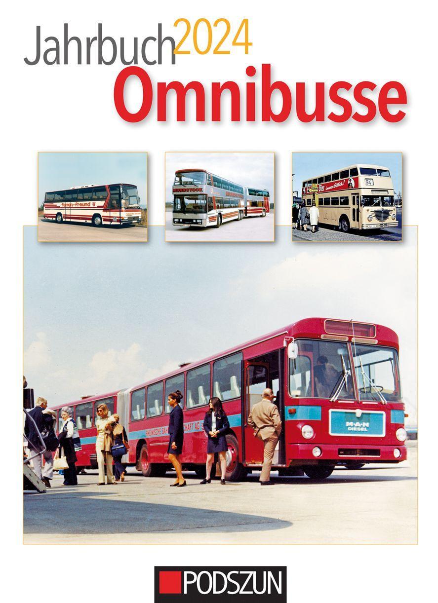 Könyv Jahrbuch Omnibusse 2024 