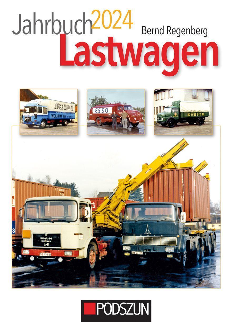 Kniha Jahrbuch Lastwagen 2024 