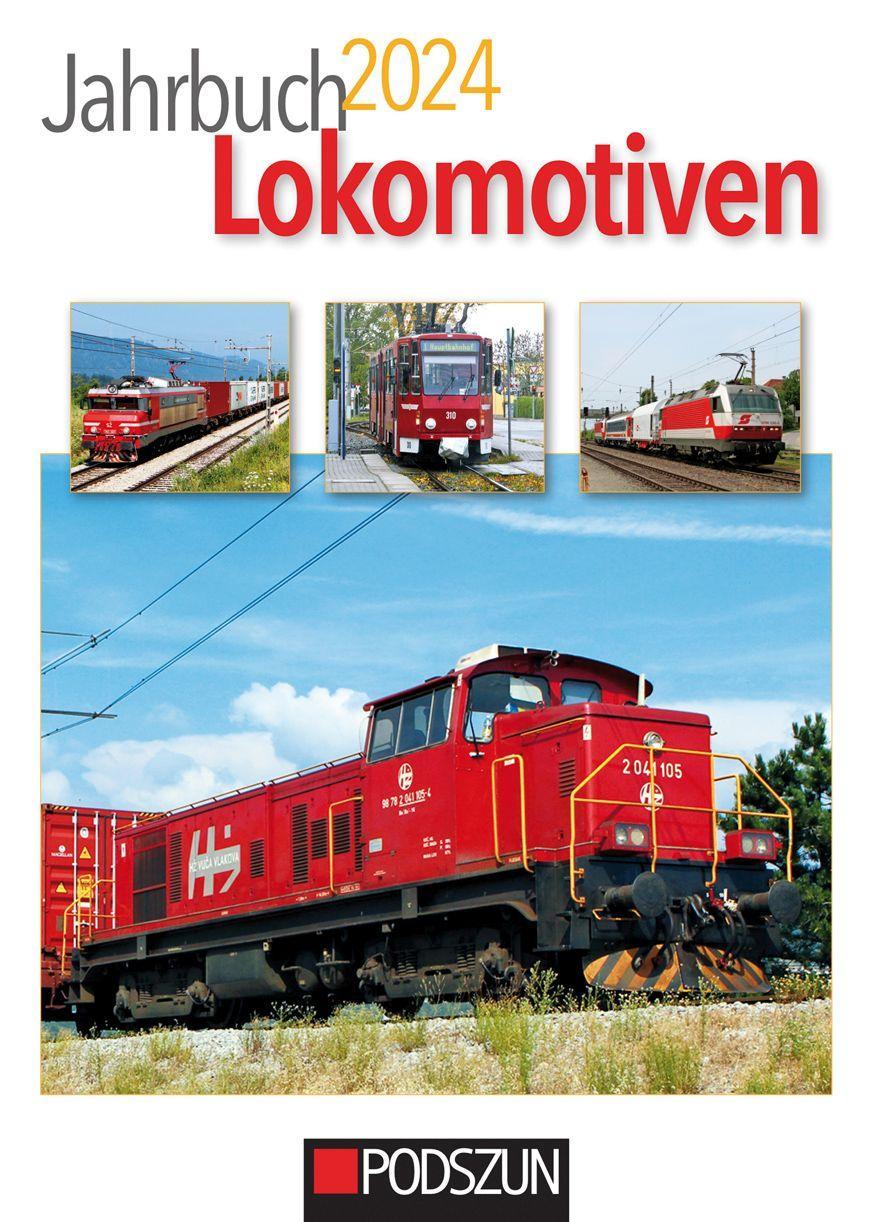 Carte Jahrbuch Lokomotiven 2024 