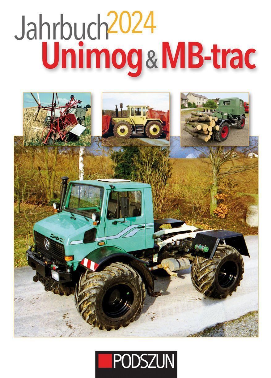 Knjiga Jahrbuch Unimog & MB-trac 2024 