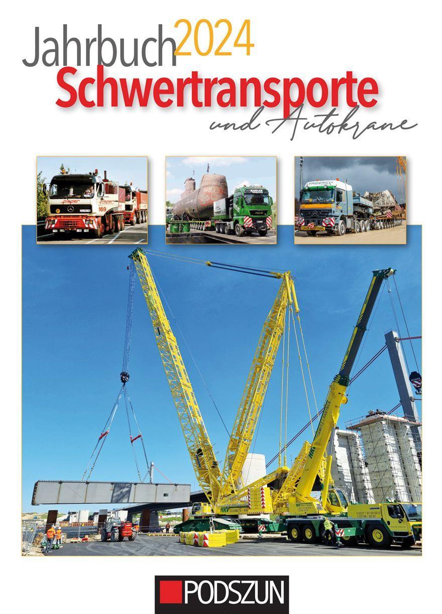 Kniha Jahrbuch Schwertransporte 2024 