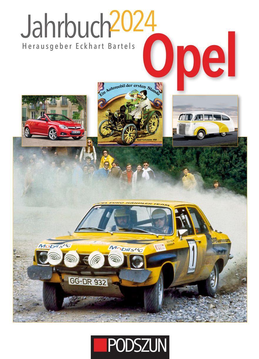 Книга Jahrbuch Opel 2024 