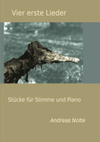 Knjiga Vier erste Lieder Andreas Nolte