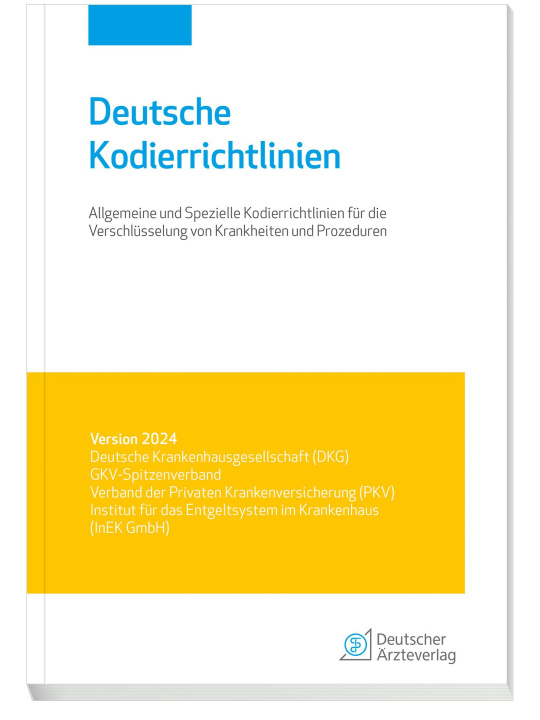 Carte Deutsche Kodierrichtlinien Version 2024 