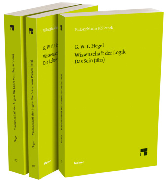 Książka Hegel: Wissenschaft der Logik. Band 1+2, m. 3 Buch Georg Wilhelm Friedrich Hegel
