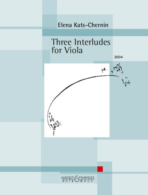 Knjiga Three Interludes for Viola. Deborah Lander