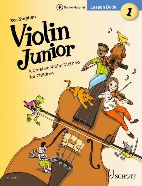 Tiskovina Violin Junior: Lesson Book 1 Ros Stephen