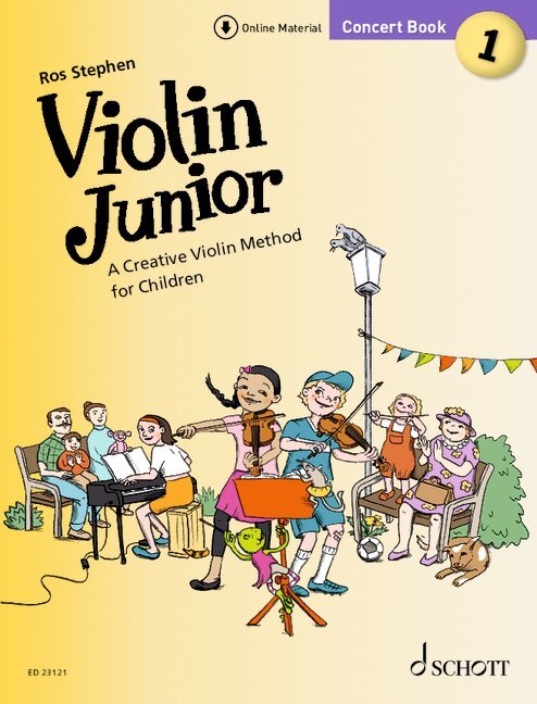 Tiskanica Violin Junior: Concert Book 1 Ros Stephen