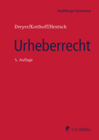 Kniha Urheberrecht Gunda Dreyer