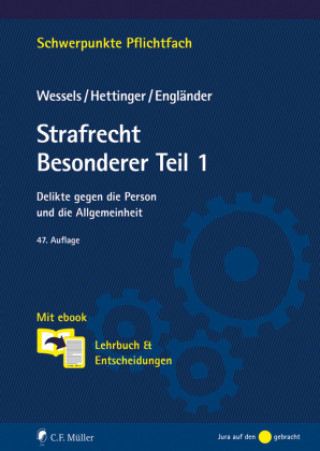 Kniha Strafrecht Besonderer Teil / 1 Johannes Wessels