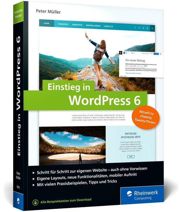 Kniha Einstieg in WordPress 6 