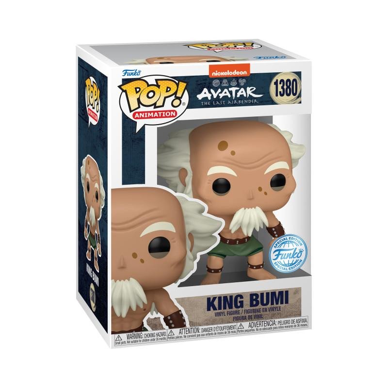Joc / Jucărie Funko POP Animation: Avatar The Last Airbender - King Bumi (exclusive special edition) 