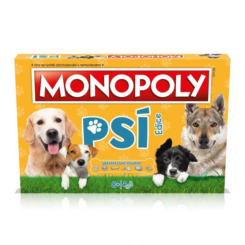 Hra/Hračka Monopoly Psi CZ 
