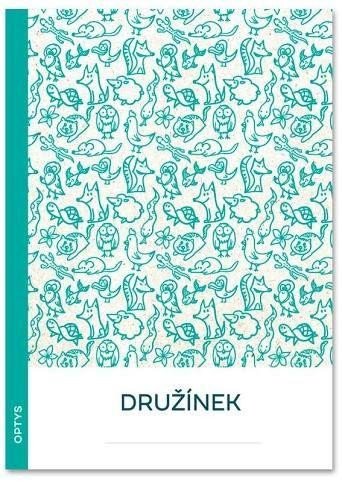 Artykuły papiernicze Optys Zápisový sešit Družínek tyrkysový, 10 listů 