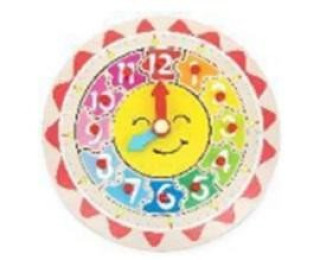 Gra/Zabawka BABU Puzzle - Hodiny 