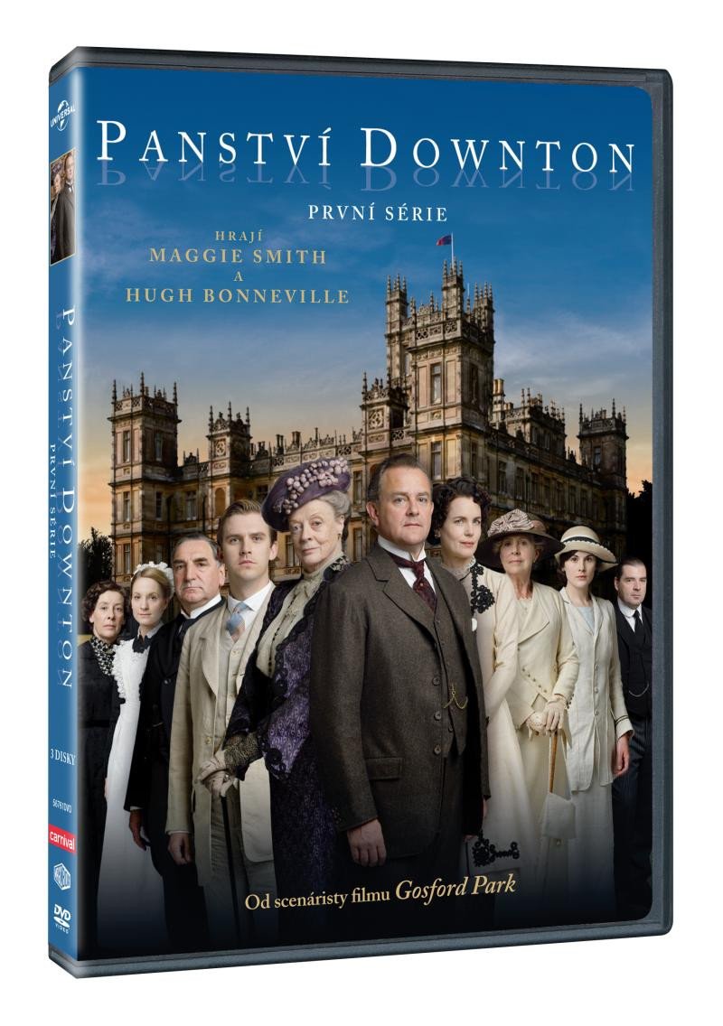 Filmek Panství Downton 1. série (3DVD) 