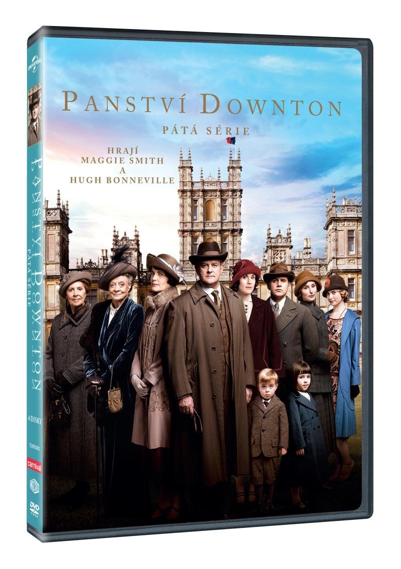 Videoclip Panství Downton 5. série (4DVD) 