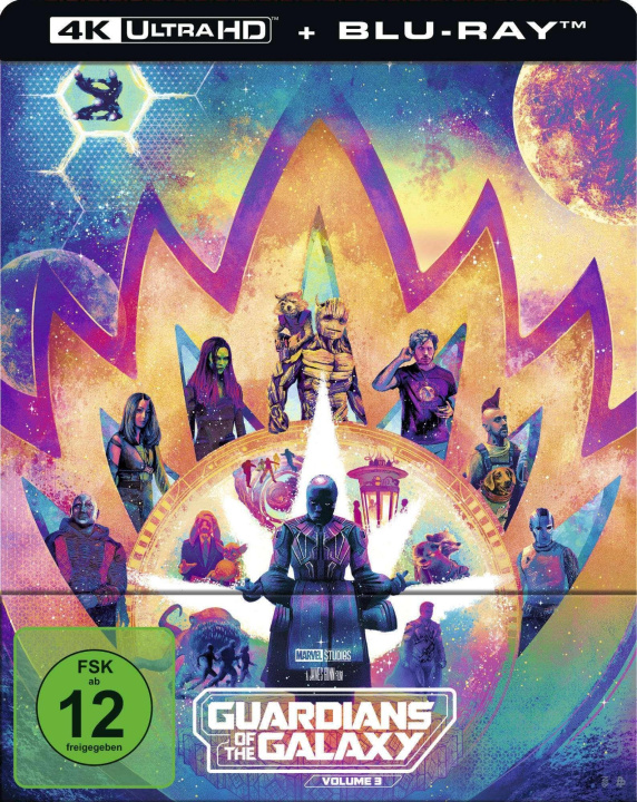 Видео Guardians of the Galaxy Vol. 3 - UHD SteelBook Lim. Chris Pratt