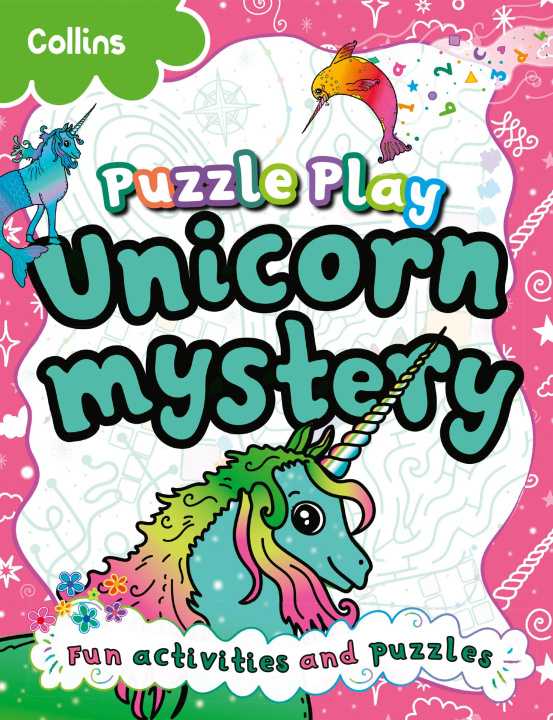 Libro Puzzle Pals Unicorn Mystery Kia Marie Hunt