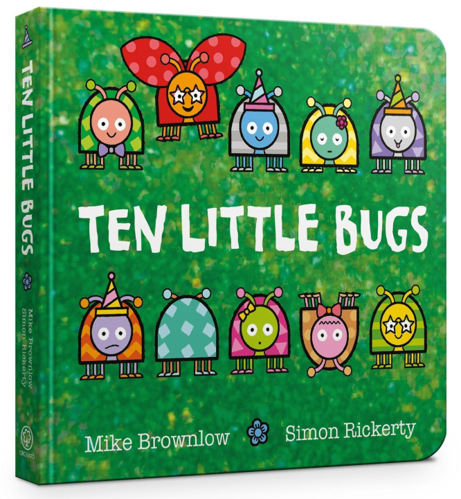 Knjiga Ten Little Bugs Board Book Mike Brownlow