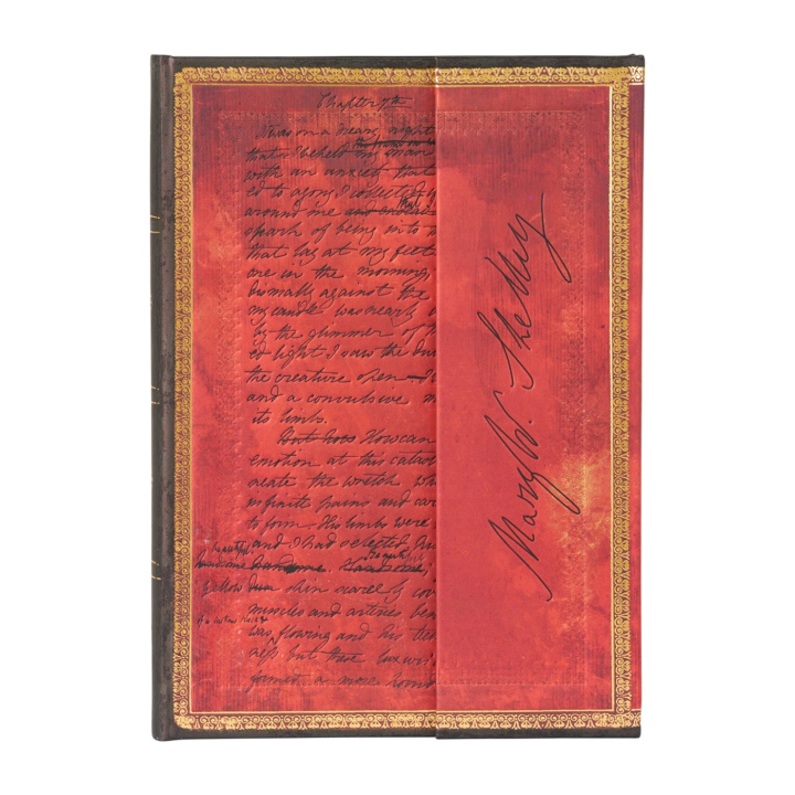 Könyv Mary Shelley, Frankenstein (Embellished Manuscripts Collection) Midi Lined Hardback Journal (Wrap Closure) Paperblanks