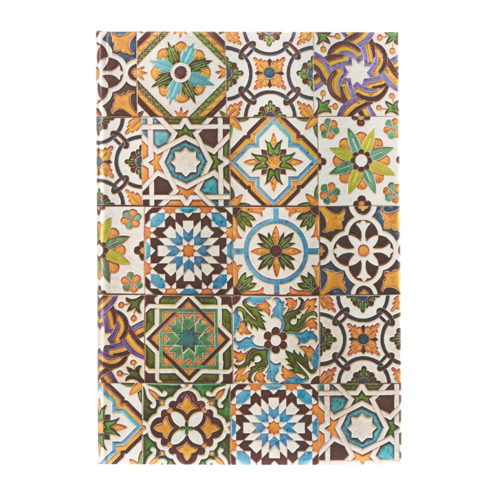 Kniha Porto (Portuguese Tiles) Midi Lined Hardback Journal (Elastic Band Closure) Paperblanks