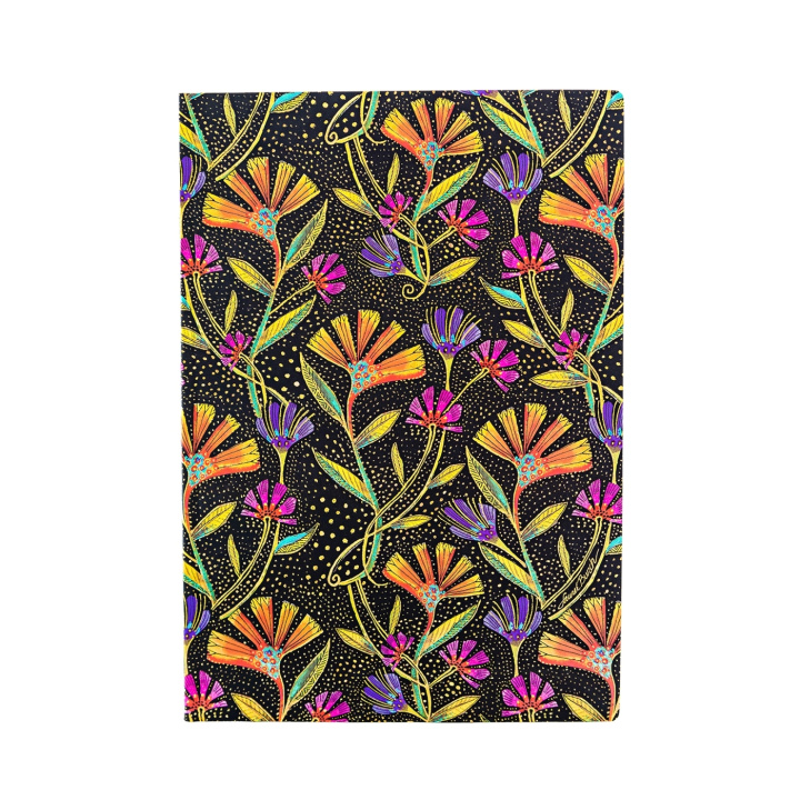 Kalendar/Rokovnik Paperblanks Wild Flowers Playful Creations Softcover Flexis MIDI Lined Elastic Band 176 Pg 100 GSM 