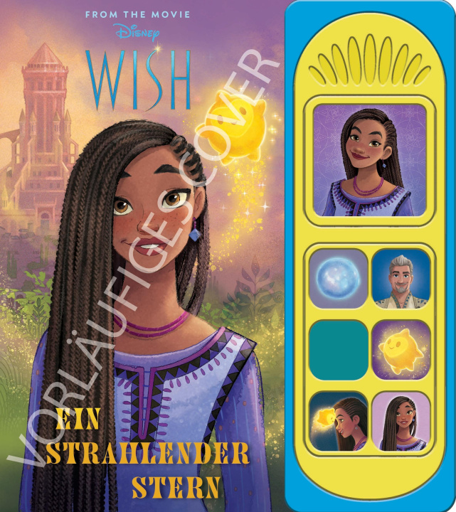 Libro Disney Wish - Ein strahlender Stern - Soundbuch - Pappbilderbuch mit 7 Geräuschen - Buch zum Film 