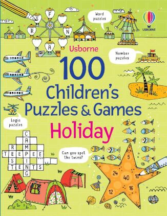 Kniha 100 Children's Puzzles and Games: Holiday Pope Twins