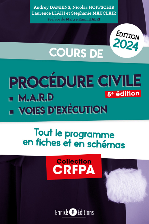 Kniha Cours de procédure civile et modes alternatifs de règlement des différends 2024 Damiens