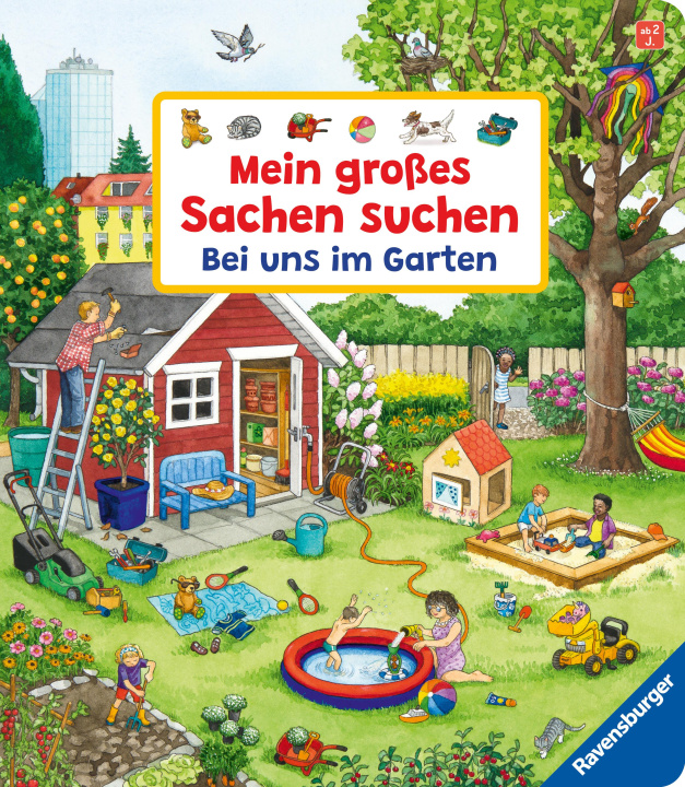 Книга Mein großes Sachen suchen: Bei uns im Garten Anne Ebert