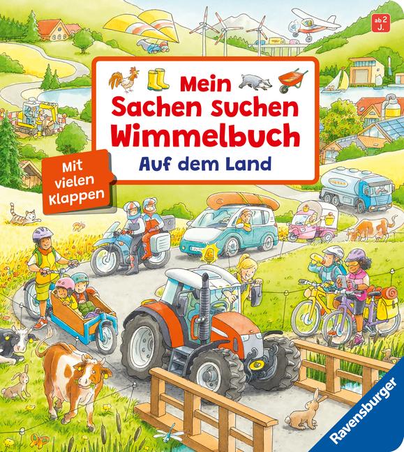 Könyv Mein Sachen suchen Wimmelbuch: Auf dem Land Peter Nieländer