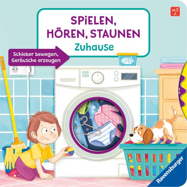 Könyv Spielen, Hören, Staunen: Zuhause. Ein Sound-Spielbuch ohne Batterie und Elektronik Daniel Kratzke