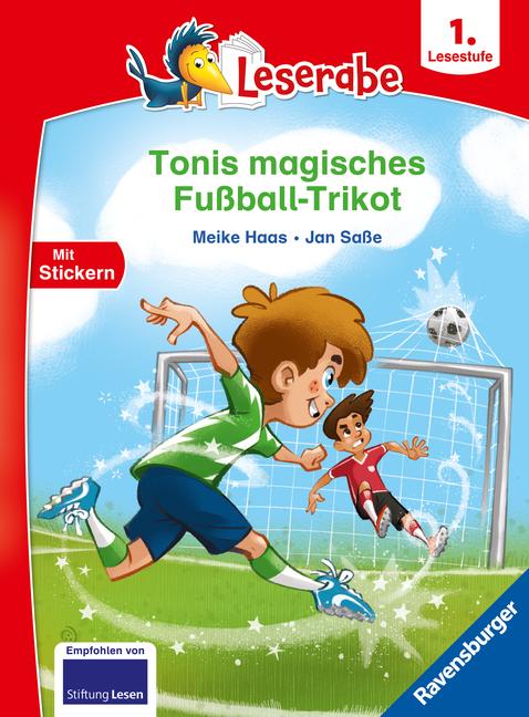 Kniha Tonis magisches Fußball-Trikot - lesen lernen mit dem Leserabe - Erstlesebuch - Kinderbuch ab 6 Jahren - Lesen lernen 1. Klasse Jungen und Mädchen (Le Jan Saße