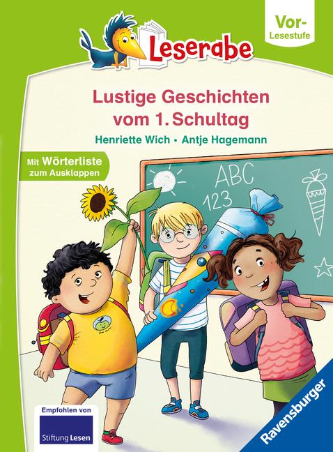 Kniha Geschichten vom ersten Schultag - lesen lernen mit dem Leserabe - Erstlesebuch - Kinderbuch ab 5 Jahren - erstes Lesen - (Leserabe Vorlesestufe) Antje Hagemann