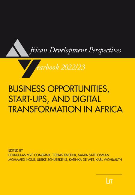 Könyv Business Opportunities, Start-ups, and Digital Transformation in Africa 