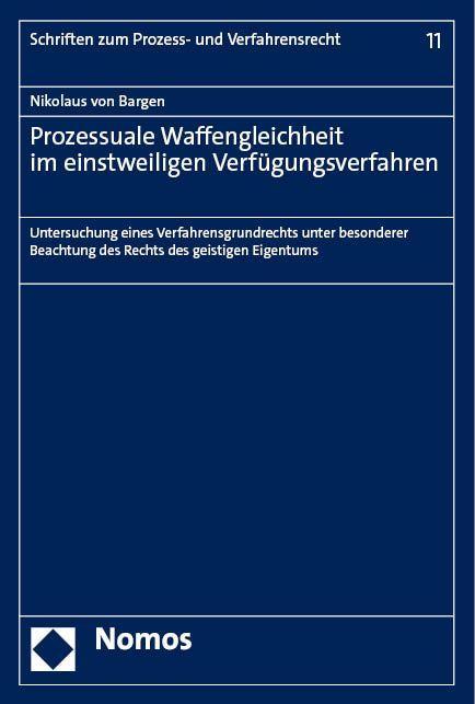 Carte Prozessuale Waffengleichheit im einstweiligen Verfügungsverfahren 