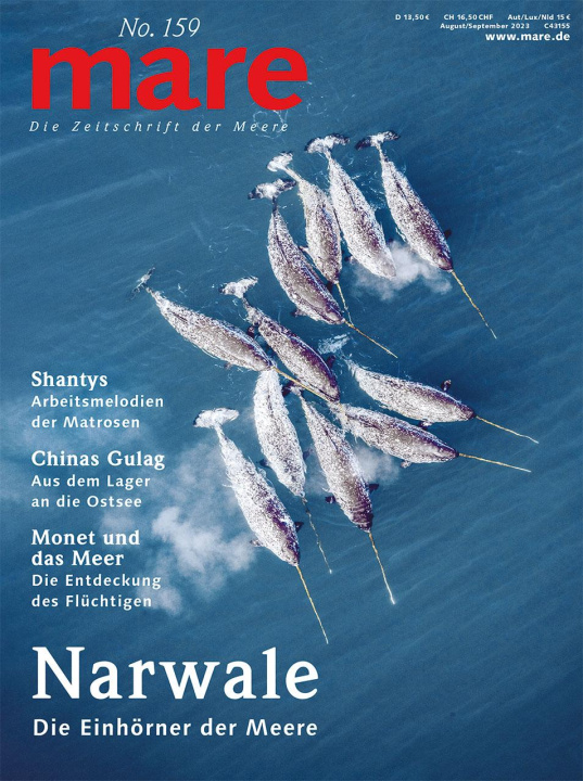 Kniha mare - Die Zeitschrift der Meere / No. 159 / Narwale 