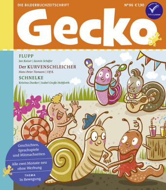 Carte Gecko Kinderzeitschrift Band 96 Hans-Peter Tiemann