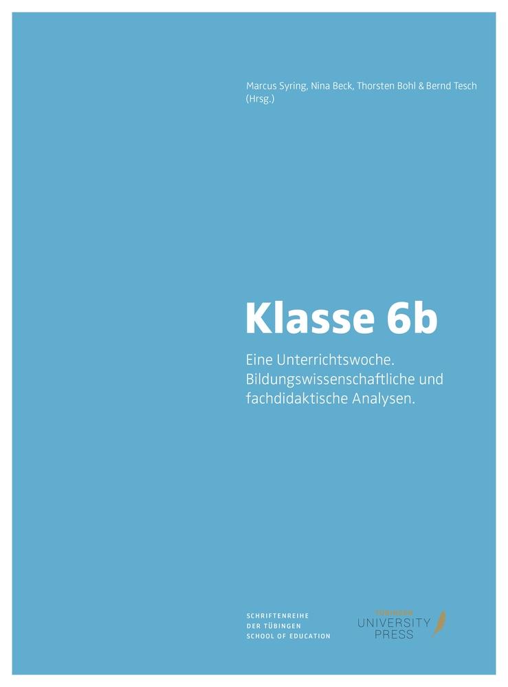 Kniha Klasse 6b. Nina Beck